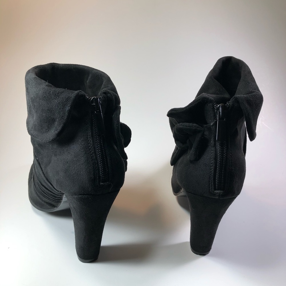 Impo stretch Oakland Black ankle bootie Boots 8.5M - Picture 6 of 8